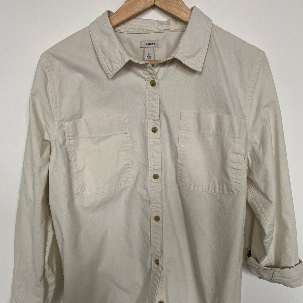 Women's L.L. Bean Heritage Sunwashed Canvas Shirt